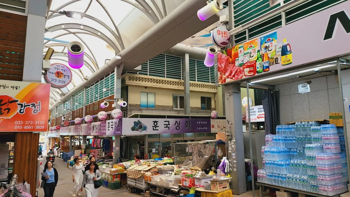 서부아침시장 전경