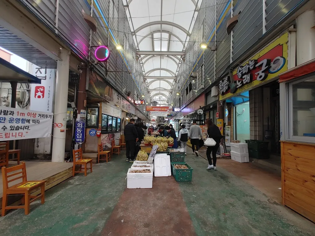 정선아리랑시장 전경