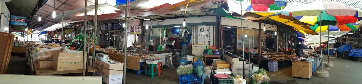 춘천동부시장 전경