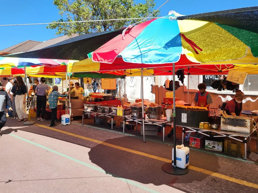 봉평전통시장(봉평시장) 전경