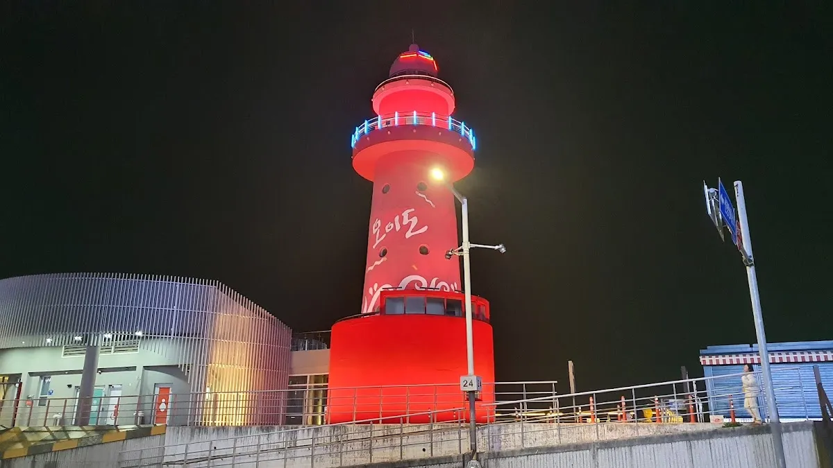 오이도전통수산시장 전경