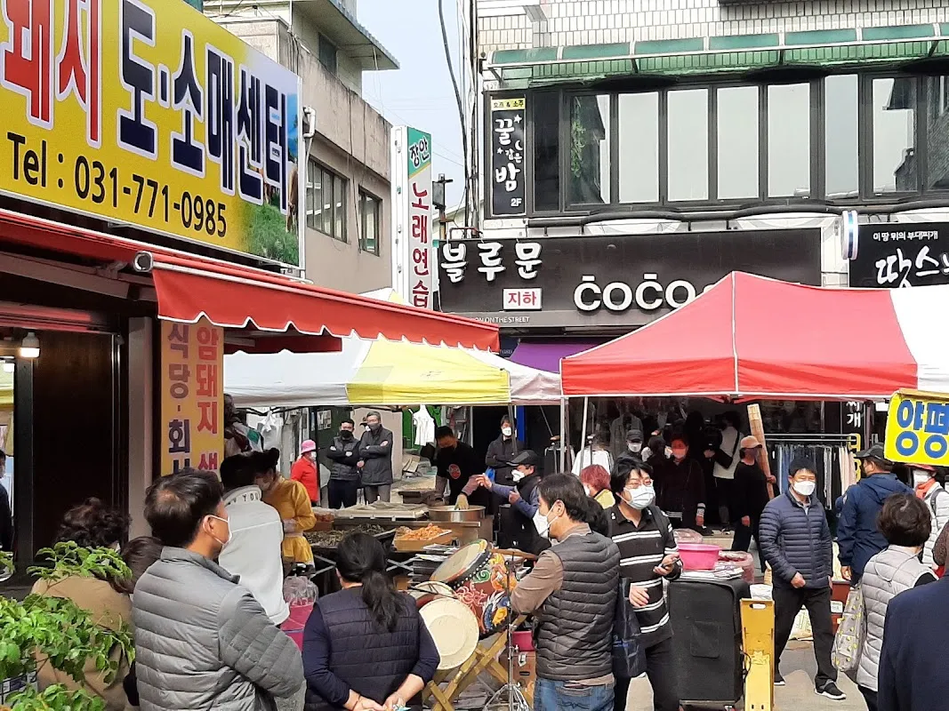 양평물맑은시장 전경