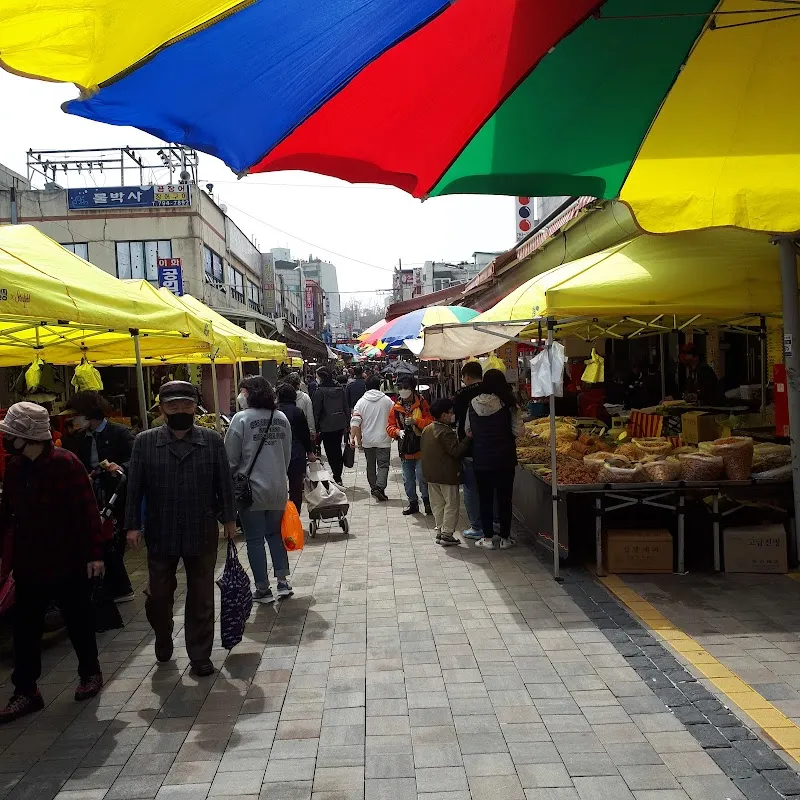 덕풍전통시장 전경