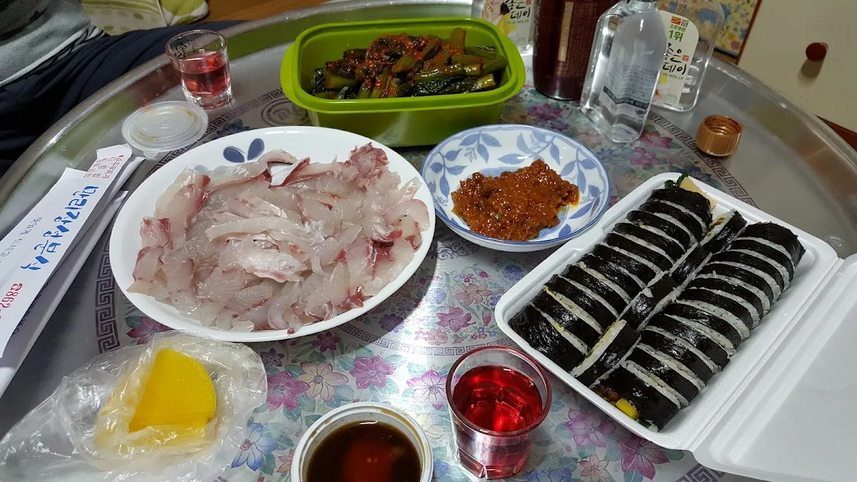 남면공설시장 전경