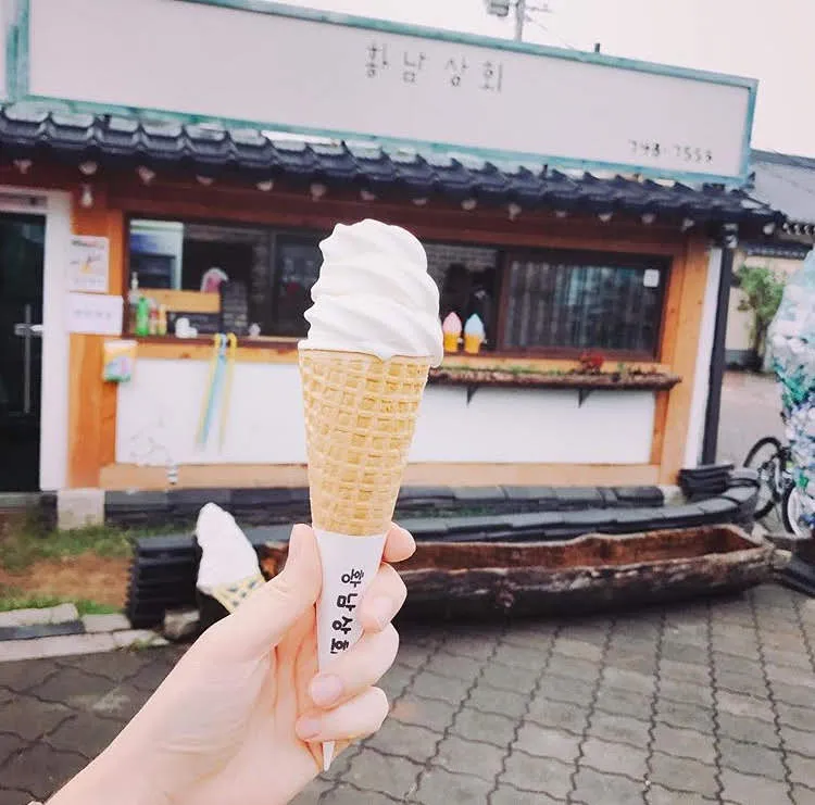 황남상가시장 전경