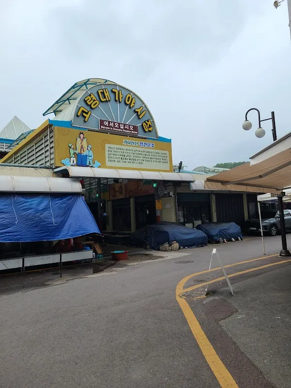 고령대가야시장 전경