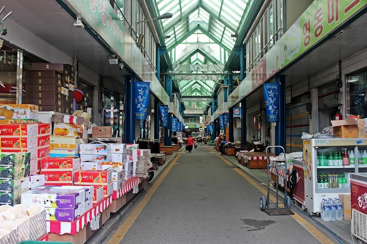 봉화상설시장 사진 2