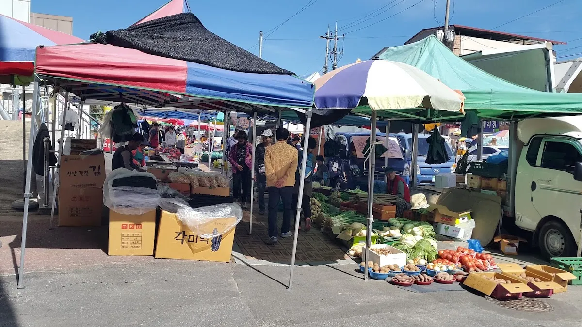 풍기선비골인삼시장 전경