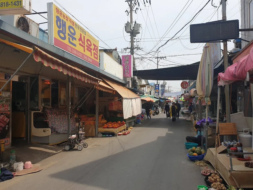 영일대북부시장 전경