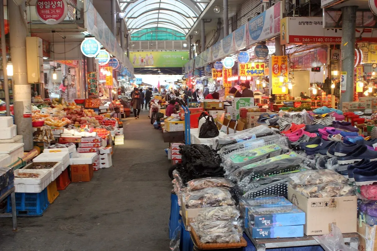 죽도농산물시장 사진 2