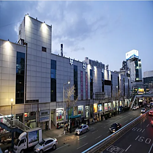 부산진시장 전경