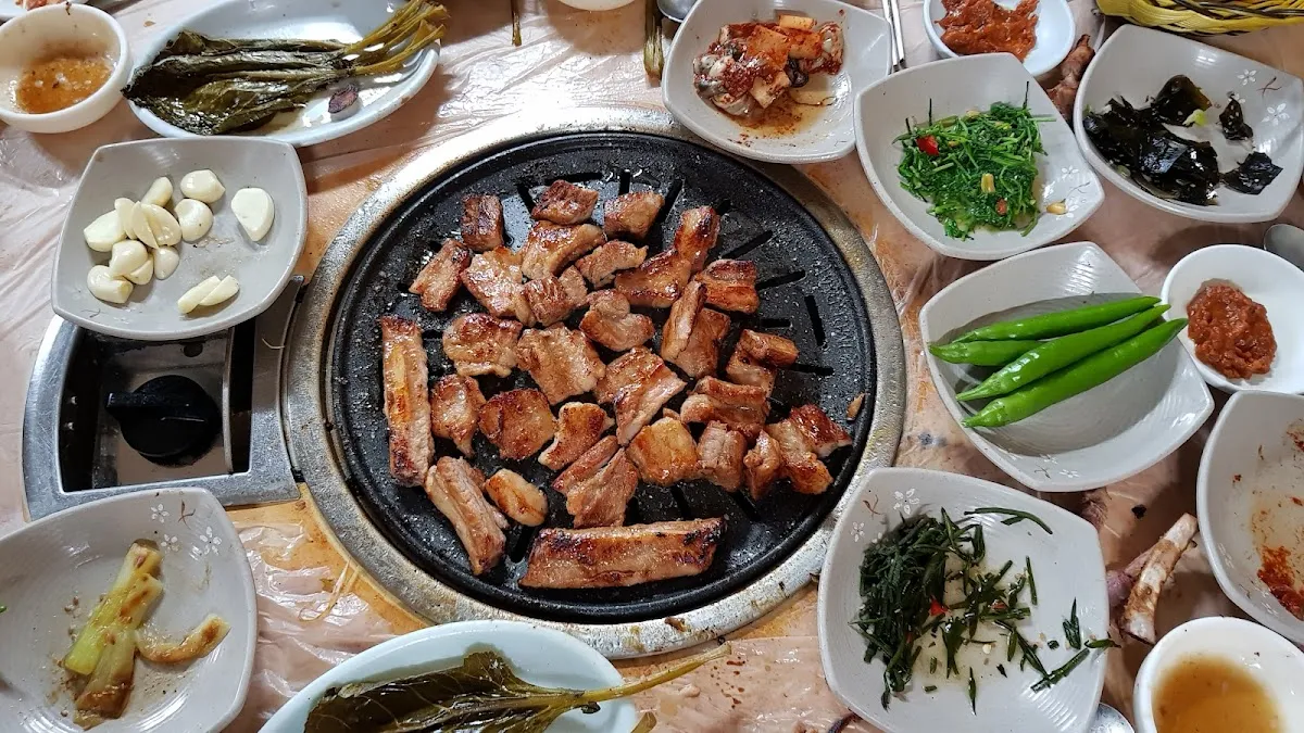 영남종합시장 전경