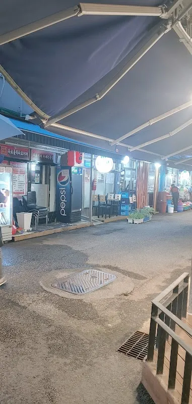 답십리시장 전경