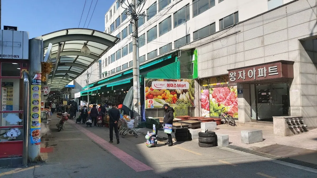 목사랑시장 (목4동시장) 전경