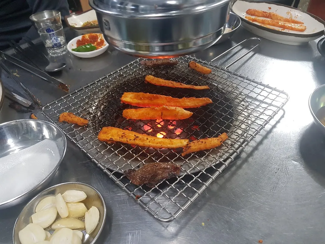 염포시장(신전시장) 전경