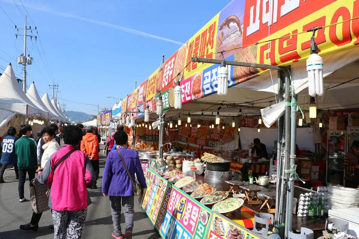 벌교매일시장 전경