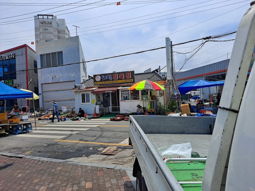 진도상설전통시장 전경