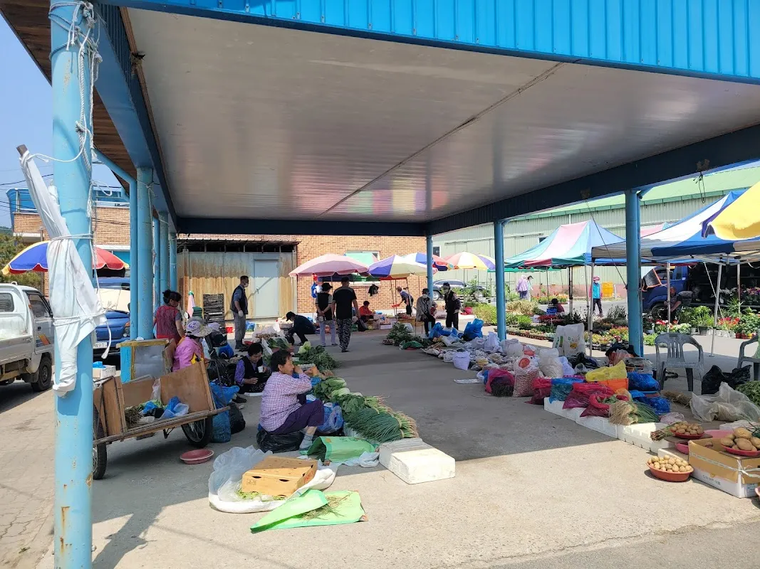 갈산전통시장 전경